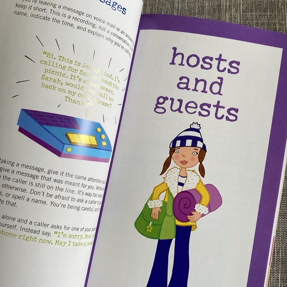 American Girl Slumber Party 1997 And Guide to Manners 2005 Book Lot. - Picture 9 of 10